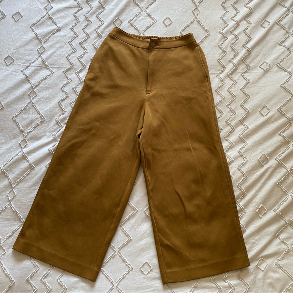 uniqlo wide leg culotte